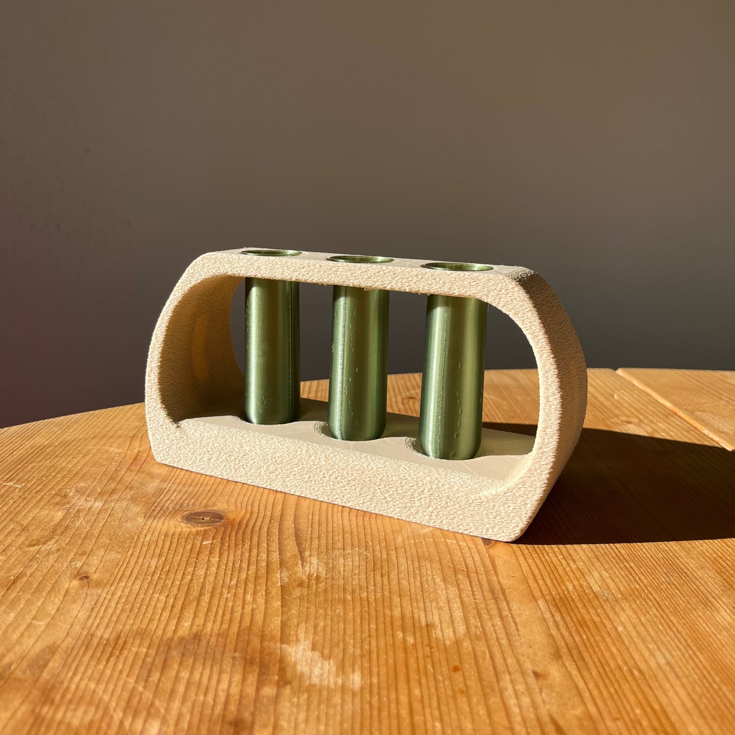 3D Printed Propagation Station - Stylish Set Of 3 Vase - Eco-Friendly Propagation Stand