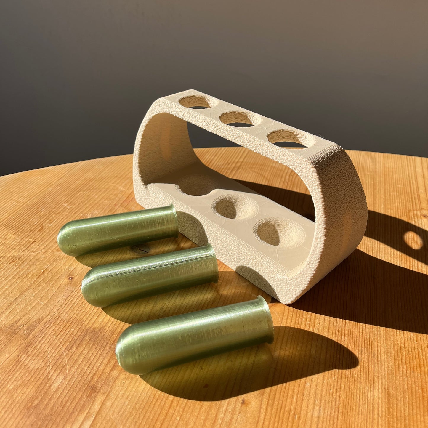 3D Printed Propagation Station - Stylish Set Of 3 Vase - Eco-Friendly Propagation Stand